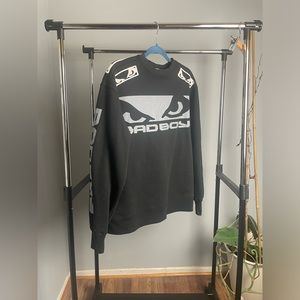 Bad Boy Pro Series Black Sweater. Large. Unique and Durable. Only One Left!!